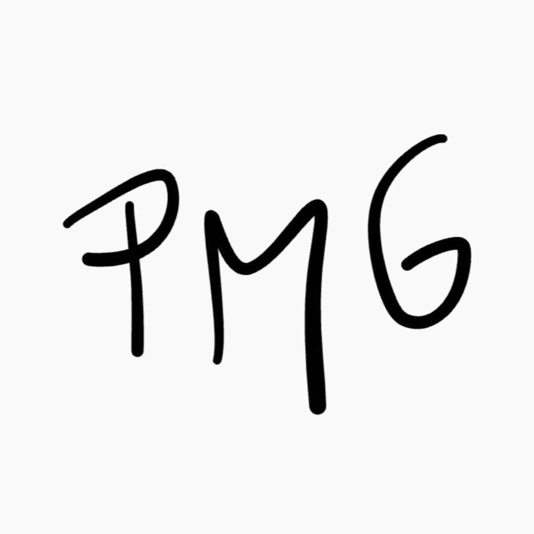 the logo of the media pmg